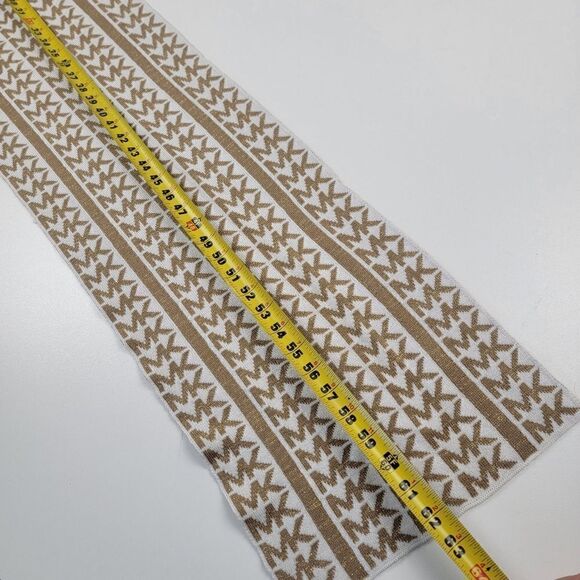 Michael Kors MK Monogram Scarf Wrap‎ - Picture 6 of 8